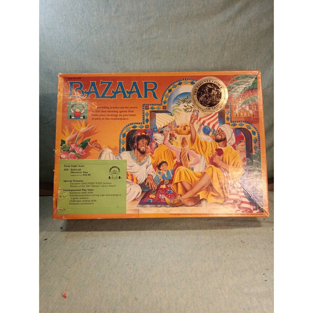 Bazaar Special Edition Family Board Game, Complete